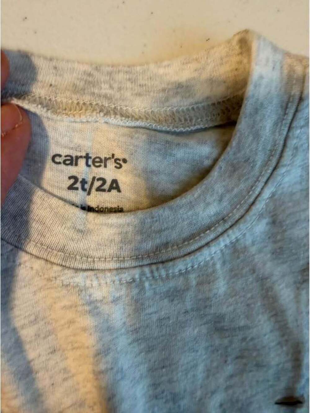 Carter's Whale T-Shirt and Cat & Jack Shorts Set, Size 2T - Picture 5 of 5